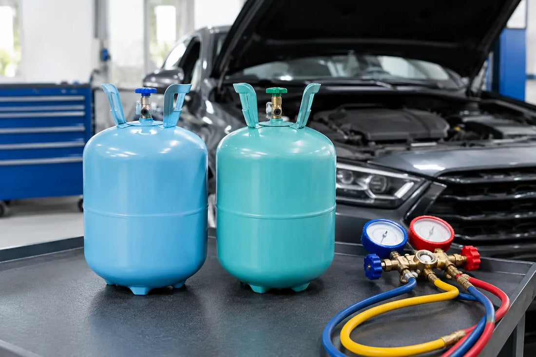Różnice R134a a R1234yf w klimatyzacji auta