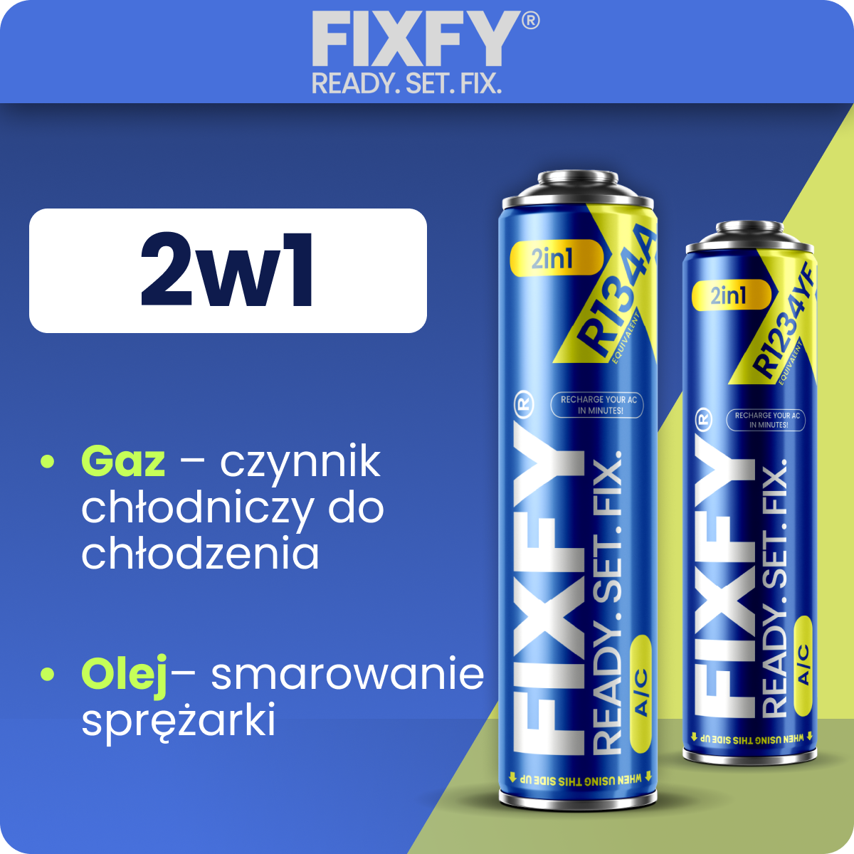 FIXFY Zestaw 2w1 z przewodem