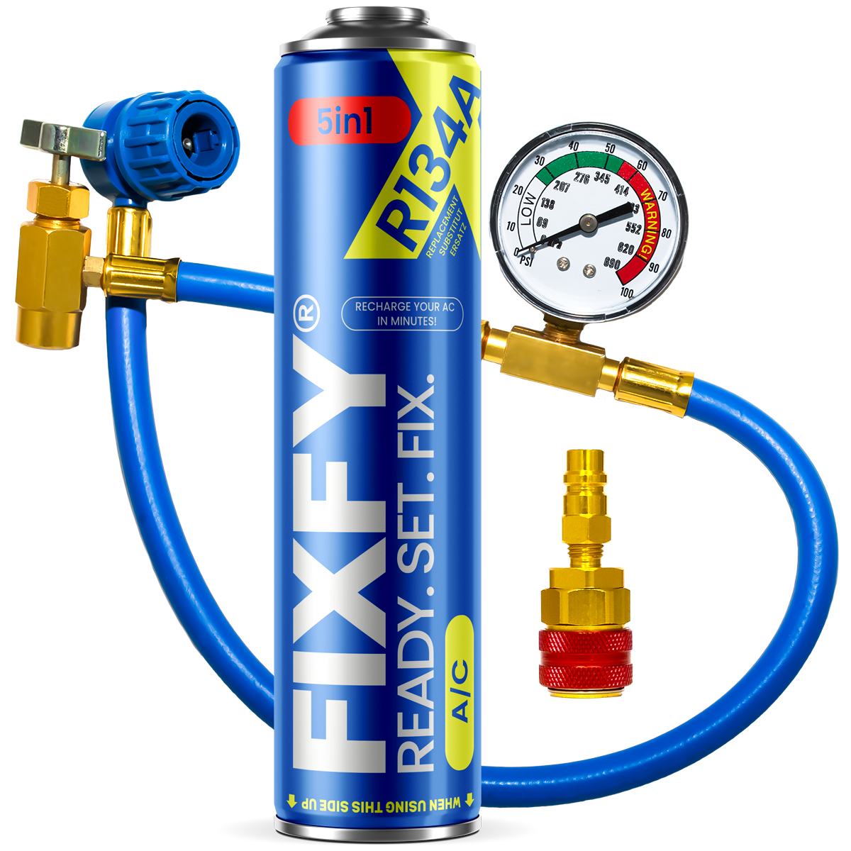 FIXFY Zestaw 5w1 z przewodem + adapter HP/LP