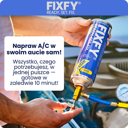 FIXFY 5w1 z czynnikiem typu R134a/R1234yf